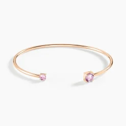 Bracelet Jonc Rio Argent Rose Oxyde De Zirconium|Marc Orian Online