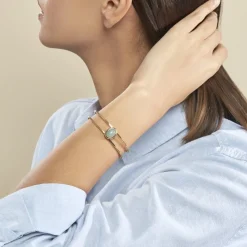 Bracelet Jonc Veina Plaqué Or Jaune Aventurine|Marc Orian Hot
