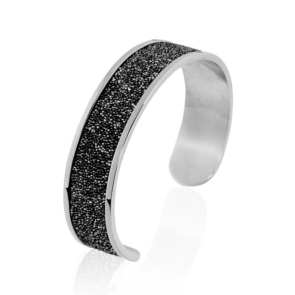 Bracelet Jonc Willis Acier Blanc|IMAGINE Discount