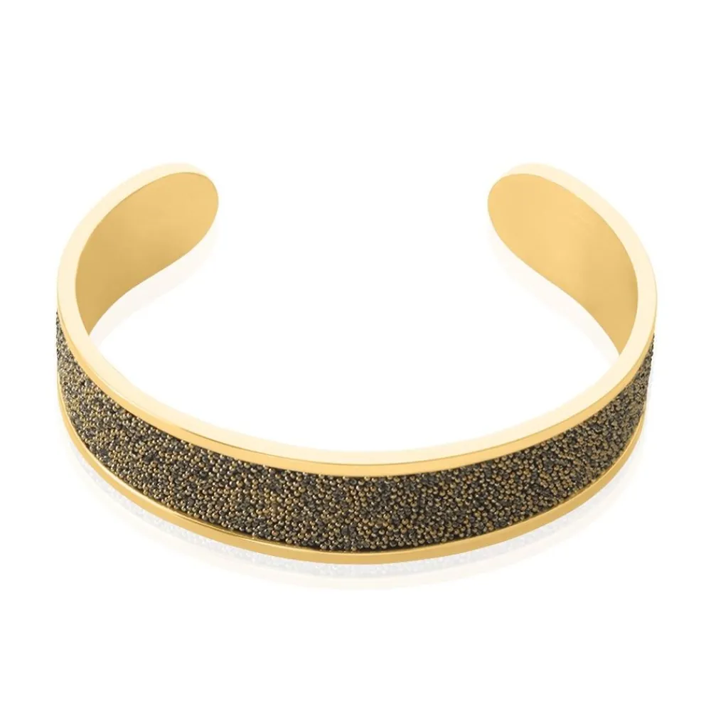 Bracelet Jonc Willis Acier Dore|IMAGINE