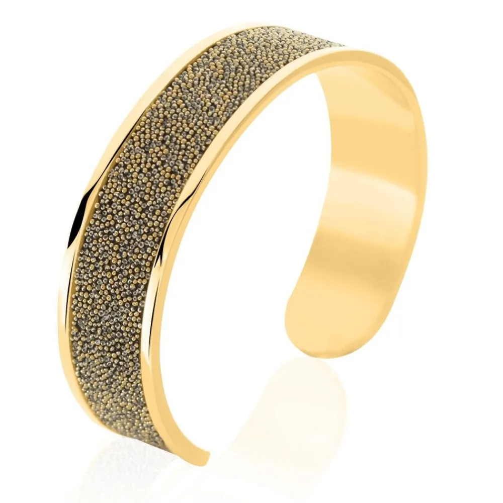 Bracelet Jonc Willis Acier Dore|IMAGINE