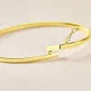 Bracelet Jonc Yuriy Fil Flexible Or Jaune