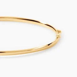 Bracelet Jonc Yuriy Fil Flexible Or Jaune