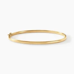 Bracelet Jonc Yuriy Fil Flexible Or Jaune