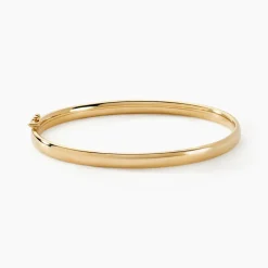 Bracelet Jonc Yuriy Fil Flexible Or Jaune