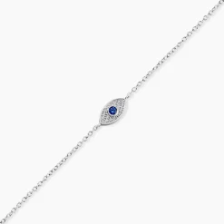 Bracelet Josue Argent Blanc Oxyde De Zirconium