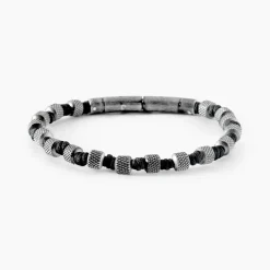 Bracelet Acier Noir|JOURDAN Discount