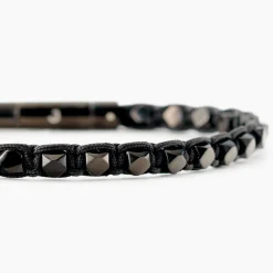 Bracelet Acier Noir|JOURDAN Discount