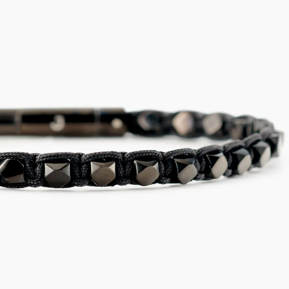 Bracelet Acier Noir|JOURDAN Discount