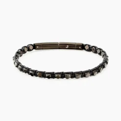 Bracelet Acier Noir|JOURDAN Discount