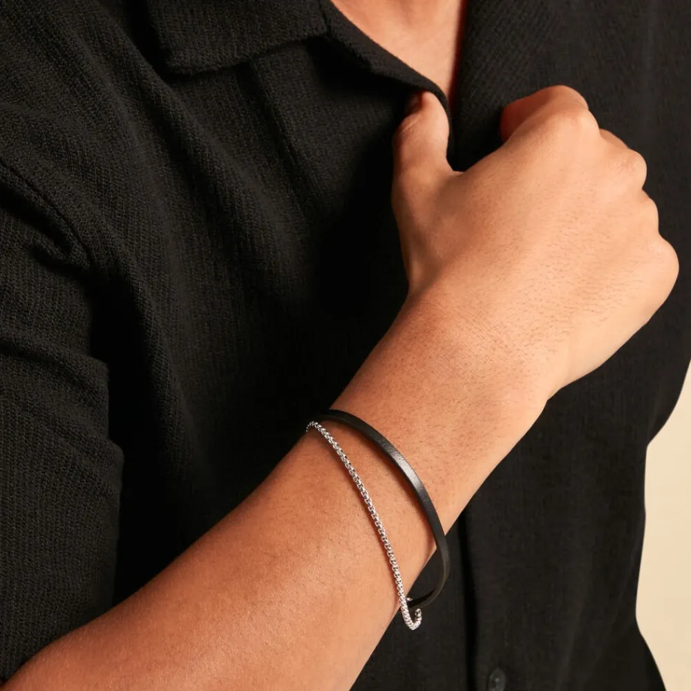 Bracelet Arpad Acier Argenté|JOURDAN Clearance