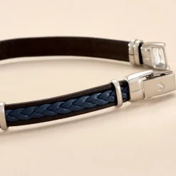 Bracelet Cuir Bleu|JOURDAN