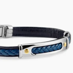 Bracelet Cuir Bleu|JOURDAN