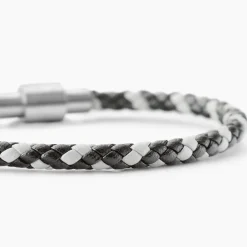 Bracelet Cuir De Vache Bicolore|JOURDAN