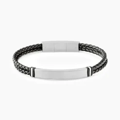 Bracelet Cuir De Vache Noir|JOURDAN Hot