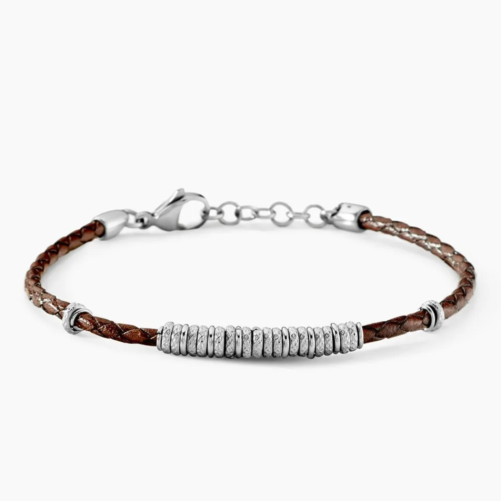 Bracelet Cuir De Vache Marron|JOURDAN Discount
