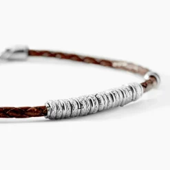 Bracelet Cuir De Vache Marron|JOURDAN Discount