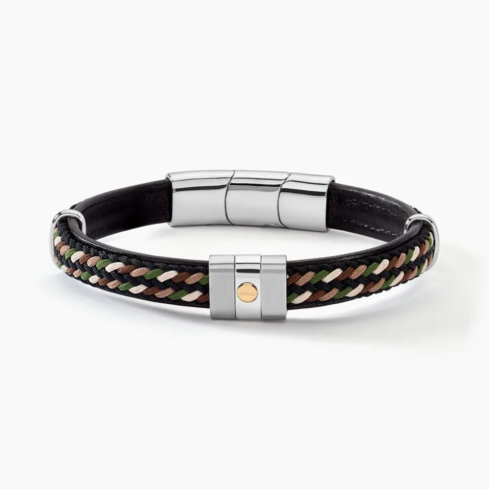 Bracelet Jourdan Cuir Multicolore