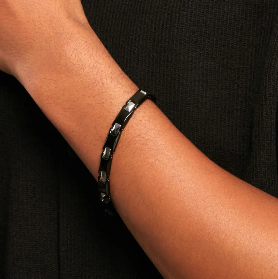 Bracelet Jourdan Halldor Acier Argenté