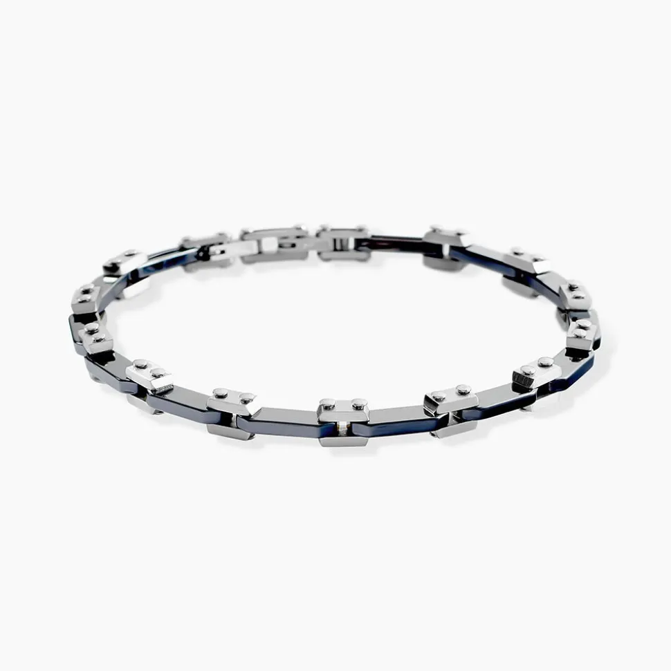 Bracelet Jourdan Iain Acier Argenté