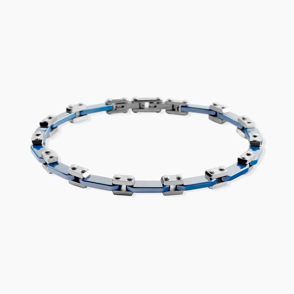 Bracelet Jourdan Iain Acier Argenté