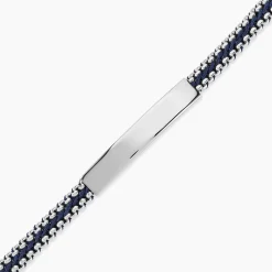 Bracelet Joscelin Acier Argenté|JOURDAN Online