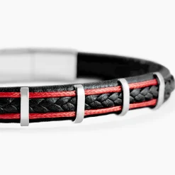 Bracelet Jourdan Kessel Acier Blanc