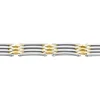 Bracelet Jourdan Rio Acier Bicolore