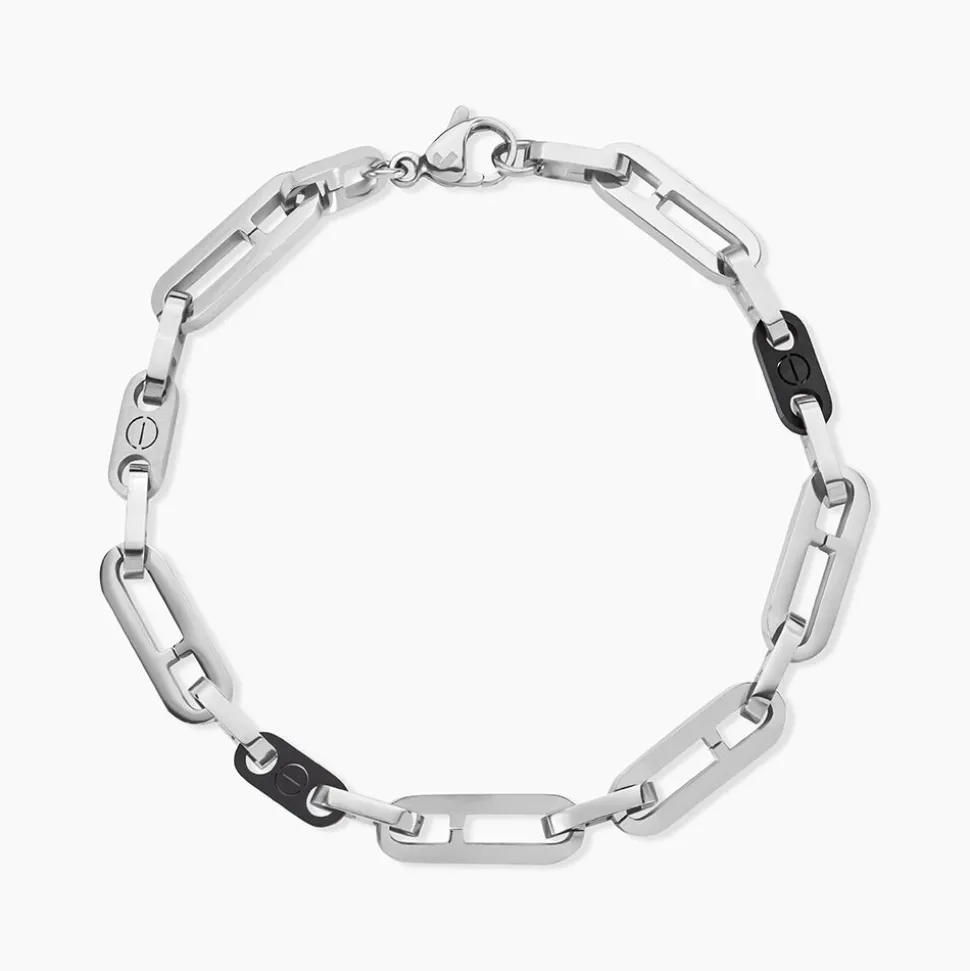 Bracelet Jourdan Vilo Acier Argenté