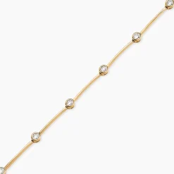Bracelet Kaelig Plaqué Or Jaune Oxyde De Zirconium|Marc Orian Hot
