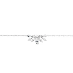 Bracelet Kaelle Or Blanc Oxyde De Zirconium|Marc Orian Hot