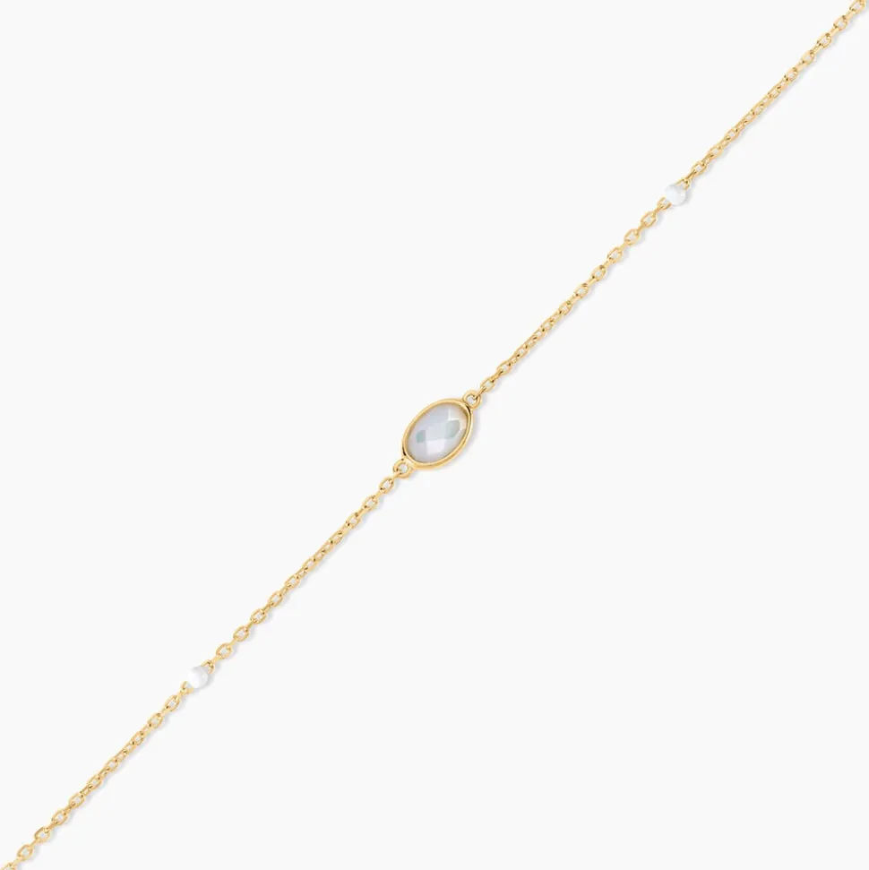 Bracelet Kakalina Or Jaune Nacre