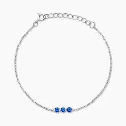 Bracelet Kasey Argent Blanc Oxyde De Zirconium