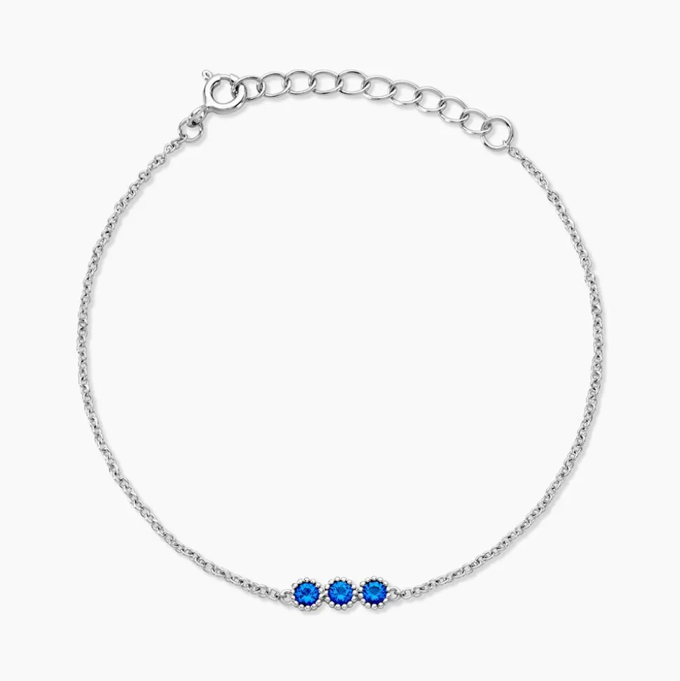 Bracelet Kasey Argent Blanc Oxyde De Zirconium