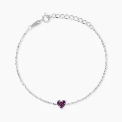 Bracelet Kelvyn Argent Blanc Oxyde De Zirconium|Marc Orian Sale
