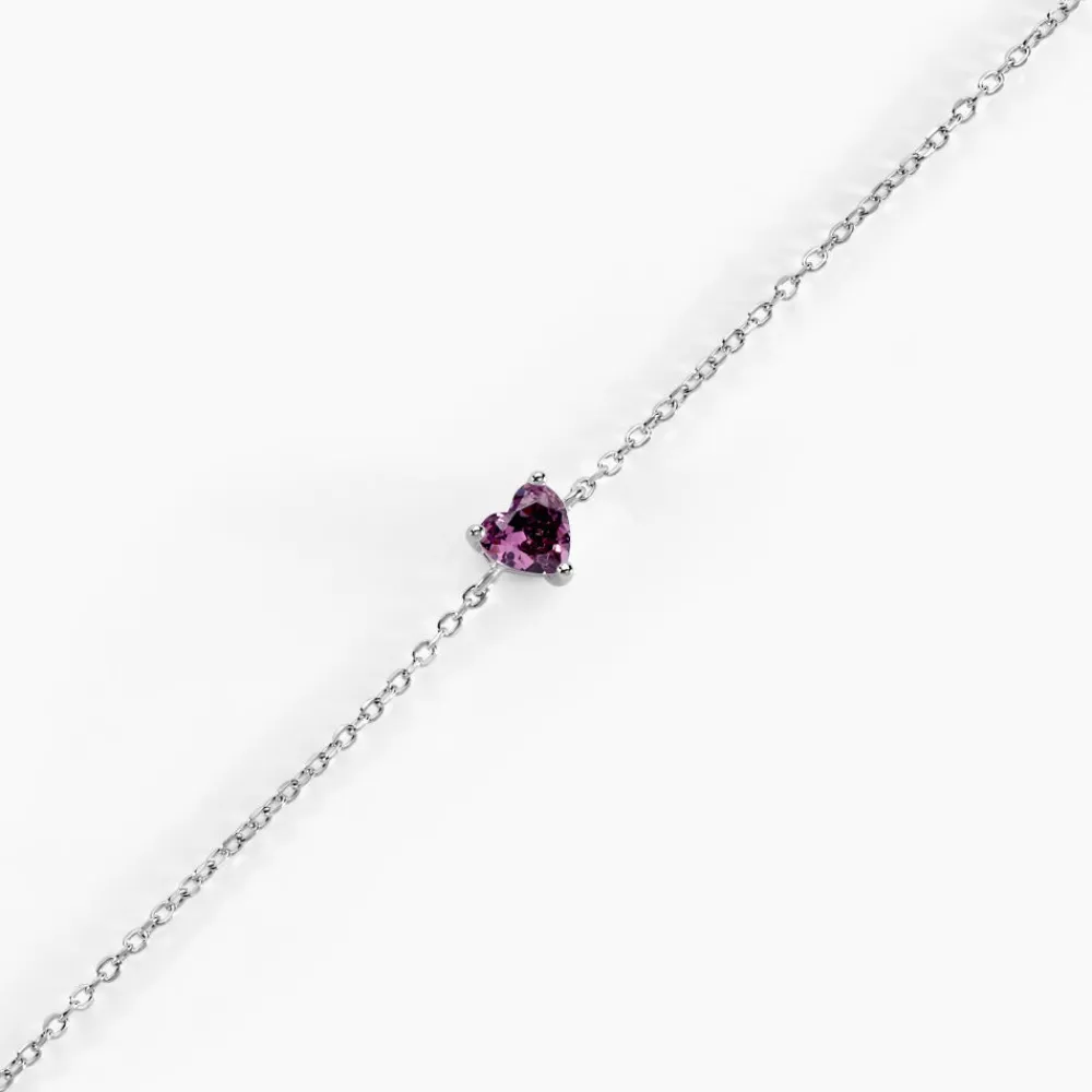 Bracelet Kelvyn Argent Blanc Oxyde De Zirconium|Marc Orian Sale