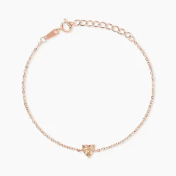 Bracelet Kelvyn Argent Rose Oxyde De Zirconium|Marc Orian Outlet