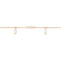 Bracelet Kenta Argent Rose Oxyde De Zirconium