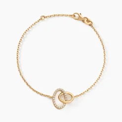 Bracelet Kimberlie Plaqué Or Jaune Oxyde De Zirconium|Marc Orian