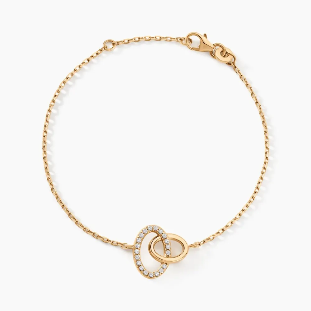 Bracelet Kimberlie Plaqué Or Jaune Oxyde De Zirconium|Marc Orian