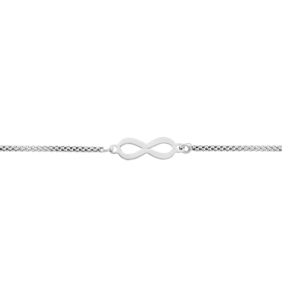Bracelet Korina Argent Blanc