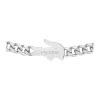 Bracelet Lacoste Arthor Acier Blanc|LACOSTE BIJOUX Hot