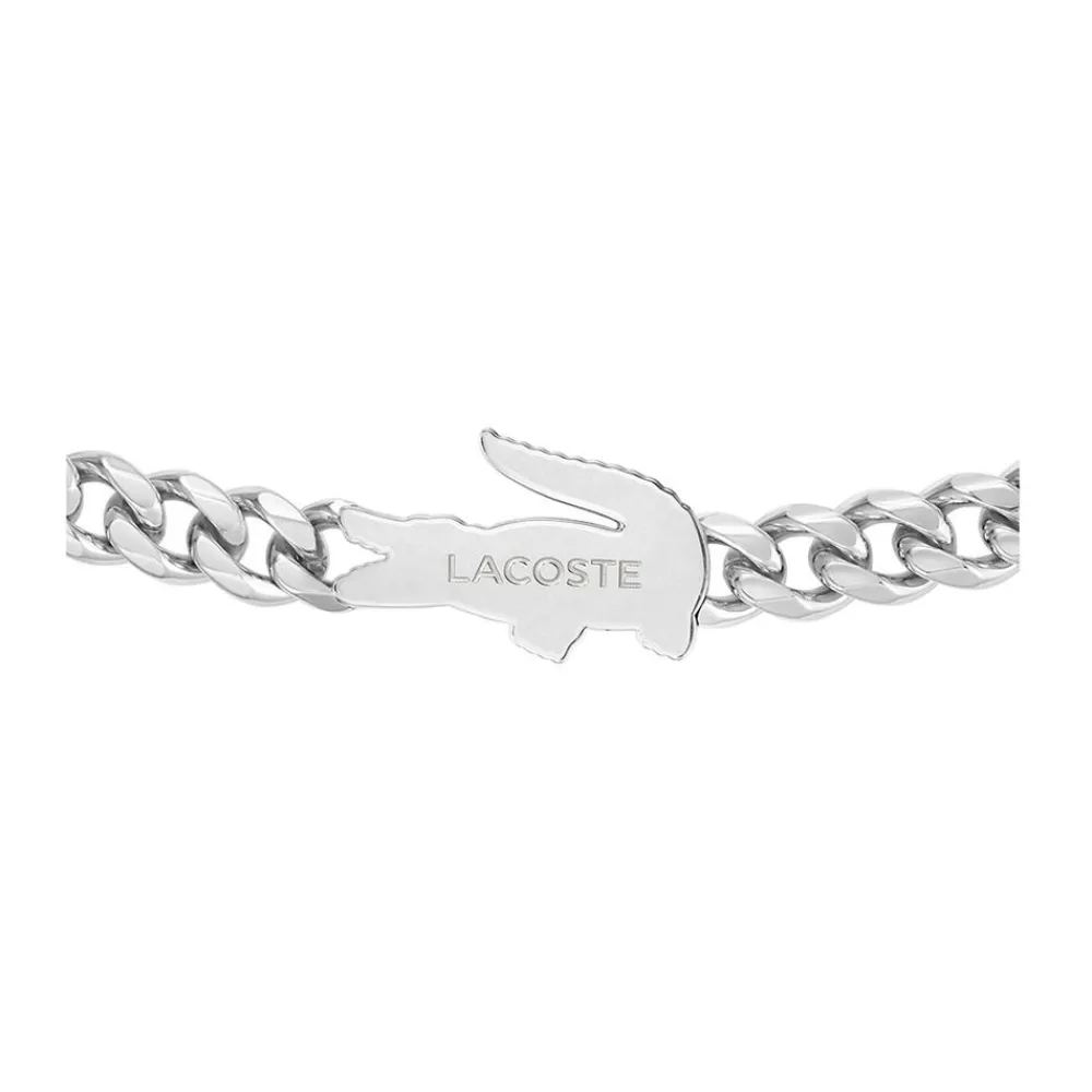 Bracelet Lacoste Arthor Acier Blanc|LACOSTE BIJOUX Hot