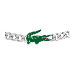 Bracelet Lacoste Arthor Acier Blanc|LACOSTE BIJOUX Hot