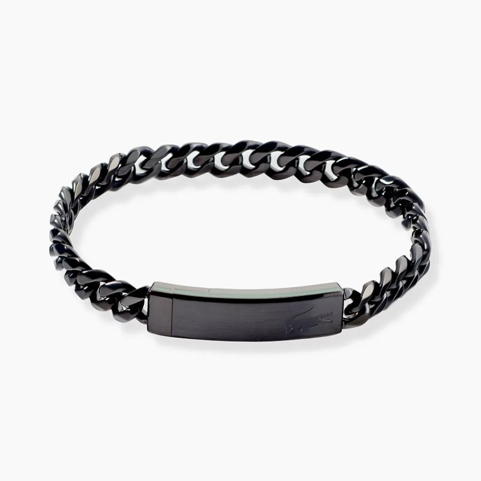 Bracelet Lacoste Baseline Acier Noir