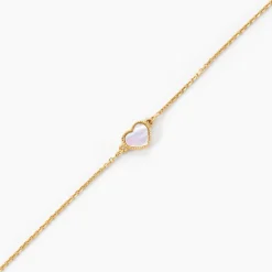 Bracelet L'amour Coloré Or Jaune Nacre
