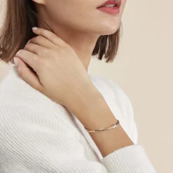 Bracelet Lamyae Plaqué Or Jaune Oxyde De Zirconium|Marc Orian Sale