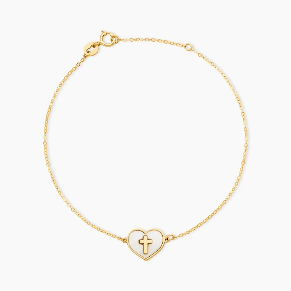 Bracelet Lawrie Or Jaune Nacre|Marc Orian New