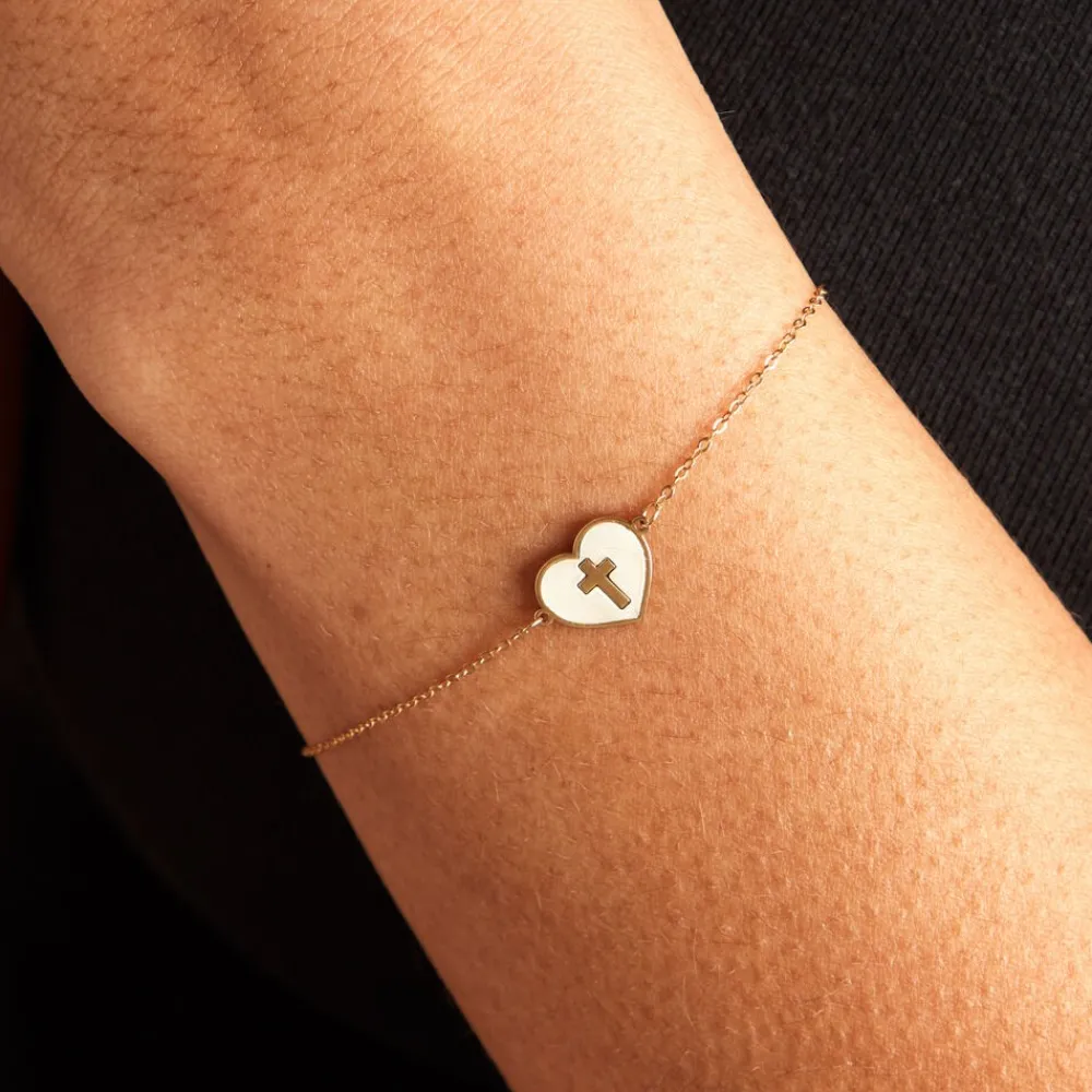 Bracelet Lawrie Or Jaune Nacre|Marc Orian New