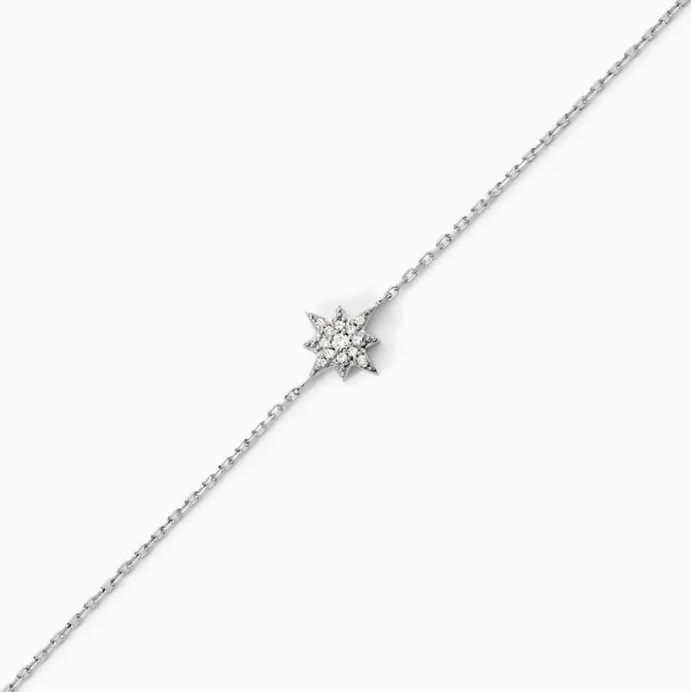 Bracelet Layana Argent Blanc Oxyde De Zirconium